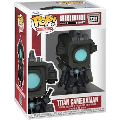 Funko POP! Animation: Skibidi Toilet Titan Cameraman Collectable Vinyl Figure Gift Idea Official Merchandise Toys For Kids & Adults Model Figure for Collectors and Display Funko POP! Animation: Skibidi Toilet Titan Cameraman Collectable Vinyl Figure Gift Idea Official Merchandise Toys For Kids & Adults Model Figure for Collectors and Display