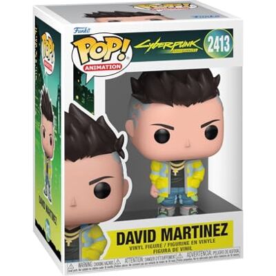 Funko POP! Animation: Cyberpunk: Edgerunners David Collectable Vinyl Figure Gift Idea Official Merchandise Toys For Kids & Adults Model Figure for Collectors and Display Funko POP! Animation: Cyberpunk: Edgerunners David Collectable Vinyl Figure Gift Idea Official Merchandise Toys For Kids & Adults Model Figure for Collectors and Display
