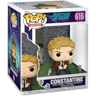 Funko POP! Deluxe: DC Comics Justice League Dark Constantine Collectable Vinyl Figure Gift Idea Official Merchandise Toys For Kids & Adults Model Figure for Collectors and Display Funko POP! Deluxe: DC Comics Justice League Dark Constantine Collectable Vinyl Figure Gift Idea Official Merchandise Toys For Kids & Adults Model Figure for Collectors and Display