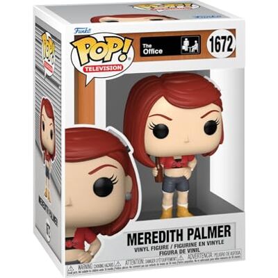 Funko Pop! Television: the Office S9 Meredith Collectable Vinyl Figure Gift Idea Official Merchandise Toys for Kids & Adults TV Fans Model Figure for Collectors and Display Funko Pop! Television: the Office S9 Meredith Collectable Vinyl Figure Gift Idea Official Merchandise Toys for Kids & Adults TV Fans Model Figure for Collectors and Display