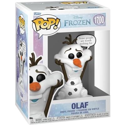 Funko Pop! Sayings: Frozen Olaf Collectable Vinyl Figure Gift Idea Official Merchandise Toys for Kids & Adults Cartoon/Animation Fans Model Figure for Collectors and Display Funko Pop! Sayings: Frozen Olaf Collectable Vinyl Figure Gift Idea Official Merchandise Toys for Kids & Adults Cartoon/Animation Fans Model Figure for Collectors and Display