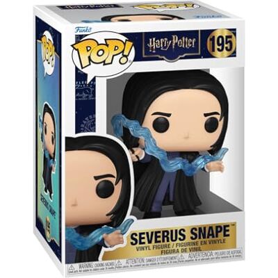 Funko POP! Movies: Harry Potter Severus Snape with Patronus Collectable Vinyl Figure Gift Idea Official Merchandise Toys For Kids & Adults Model Figure for Collectors and Display Funko POP! Movies: Harry Potter Severus Snape with Patronus Collectable Vinyl Figure Gift Idea Official Merchandise Toys For Kids & Adults Model Figure for Collectors and Display