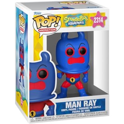 Funko POP! Animation: Spongebob Squarepants Man Ray Collectable Vinyl Figure Gift Idea Official Merchandise Toys For Kids & Adults Model Figure for Collectors and Display Funko POP! Animation: Spongebob Squarepants Man Ray Collectable Vinyl Figure Gift Idea Official Merchandise Toys For Kids & Adults Model Figure for Collectors and Display