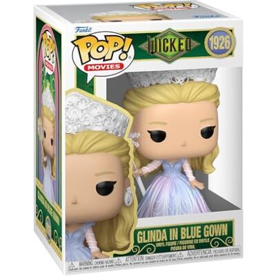 Funko POP! Movies: Wicked For Good Glinda in Blue Gown Collectable Vinyl Figure Gift Idea Official Merchandise Toys for Kids & Adults Model Figure for Collectors and Display Funko POP! Movies: Wicked For Good Glinda in Blue Gown Collectable Vinyl Figure Gift Idea Official Merchandise Toys for Kids & Adults Model Figure for Collectors and Display