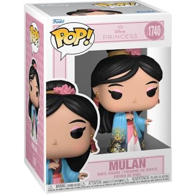 Funko POP! Disney: Princess Grand Entrances Mulan Collectable Vinyl Figure Gift Idea Official Merchandise Toys For Kids & Adults Model Figure for Collectors and Display Funko POP! Disney: Princess Grand Entrances Mulan Collectable Vinyl Figure Gift Idea Official Merchandise Toys For Kids & Adults Model Figure for Collectors and Display