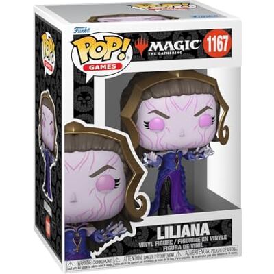 Funko POP! Games: Magic The Gathering Liliana Vess Collectable Vinyl Figure Gift Idea Official Merchandise Toys For Kids & Adults Model Figure for Collectors and Display Funko POP! Games: Magic The Gathering Liliana Vess Collectable Vinyl Figure Gift Idea Official Merchandise Toys For Kids & Adults Model Figure for Collectors and Display