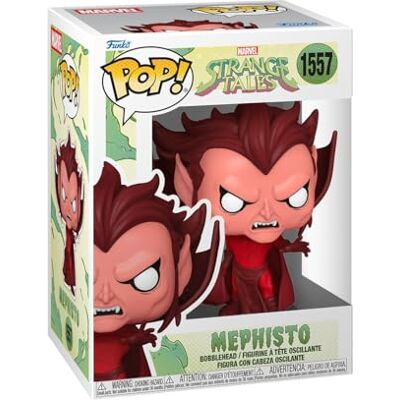 Funko Pop! Marvel: Strange Tales – Mephisto Marvel Comics Collectable Vinyl Figure Gift Idea Official Merchandise Toys for Kids & Adults Horror Fans Model Figure for Collectors Funko Pop! Marvel: Strange Tales – Mephisto Marvel Comics Collectable Vinyl Figure Gift Idea Official Merchandise Toys for Kids & Adults Horror Fans Model Figure for Collectors