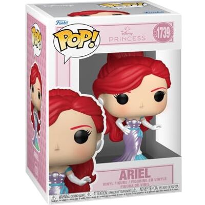 Funko POP! Disney: Princess Grand Entrances Ariel Collectable Vinyl Figure Gift Idea Official Merchandise Toys For Kids & Adults Model Figure for Collectors and Display Funko POP! Disney: Princess Grand Entrances Ariel Collectable Vinyl Figure Gift Idea Official Merchandise Toys For Kids & Adults Model Figure for Collectors and Display