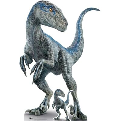 Iconicgreats - Mother Blue Raptor - Blue - Cardboard Cutout Iconicgreats - Mother Blue Raptor - Blue - Cardboard Cutout