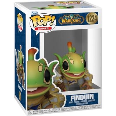 Funko POP! Games: Murloc Cosplay Finduin Collectable Vinyl Figure Gift Idea Official Merchandise Toys For Kids & Adults Model Figure for Collectors and Display Funko POP! Games: Murloc Cosplay Finduin Collectable Vinyl Figure Gift Idea Official Merchandise Toys For Kids & Adults Model Figure for Collectors and Display