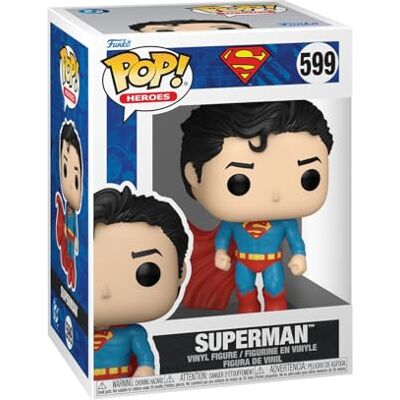 Funko POP! Heroes: DC Superman Collectable Vinyl Figure Gift Idea Official Merchandise Toys For Kids & Adults Model Figure for Collectors and Display Funko POP! Heroes: DC Superman Collectable Vinyl Figure Gift Idea Official Merchandise Toys For Kids & Adults Model Figure for Collectors and Display