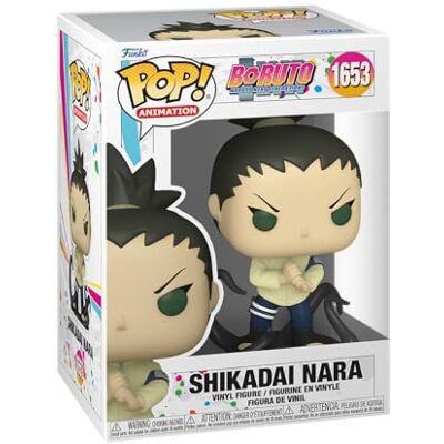 Funko POP! Animation: Boruto: Naruto Next Generations Shikadai Nara Official Anime Merch Collectable Vinyl Figurine for Shelf Display Birthday Gift Idea for Fans and Collectors Funko POP! Animation: Boruto: Naruto Next Generations Shikadai Nara Official Anime Merch Collectable Vinyl Figurine for Shelf Display Birthday Gift Idea for Fans and Collectors