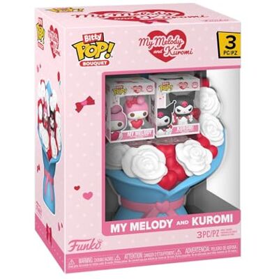 Funko Bitty POP! Bouquet: Hello Kitty Sanrio Valentines Collectable Vinyl Figure Gift Idea Official Merchandise Toys For Kids & Adults Model Figure for Collectors and Display Funko Bitty POP! Bouquet: Hello Kitty Sanrio Valentines Collectable Vinyl Figure Gift Idea Official Merchandise Toys For Kids & Adults Model Figure for Collectors and Display
