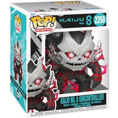 Funko POP! Super: Kaiju No. 8 Uncontrolled Collectable Vinyl Figure Gift Idea Official Merchandise Toys For Kids & Adults Model Figure for Collectors and Display Funko POP! Super: Kaiju No. 8 Uncontrolled Collectable Vinyl Figure Gift Idea Official Merchandise Toys For Kids & Adults Model Figure for Collectors and Display