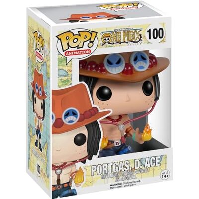 Funko Portgas D. Ace Action Figure - Anime, 3.75 in Funko Portgas D. Ace Action Figure - Anime, 3.75 in