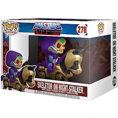 Funko POP! Rides: Masters Of the Universe Skeletor With Night Stalker Masters Of the Universe Collectable Vinyl Figure Gift Idea Official Merchandise Toys for Kids & Adults TV Fans Funko POP! Rides: Masters Of the Universe Skeletor With Night Stalker Masters Of the Universe Collectable Vinyl Figure Gift Idea Official Merchandise Toys for Kids & Adults TV Fans