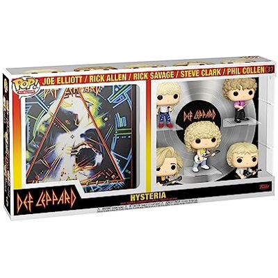 Funko Pop! Album Deluxe: Def Leppard Hysteria Tour (1987) Music Collectable Vinyl Figure Gift Idea Official Merchandise Toys for Kids & Adults Music Fans Model Figure for Collectors Funko Pop! Album Deluxe: Def Leppard Hysteria Tour (1987) Music Collectable Vinyl Figure Gift Idea Official Merchandise Toys for Kids & Adults Music Fans Model Figure for Collectors