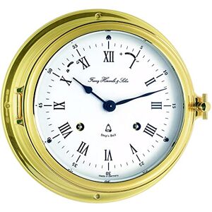 Hermle Mechanical Brass Ship Bells Wall Clock 35065-000132 Hermle Mechanical Brass Ship Bells Wall Clock 35065-000132