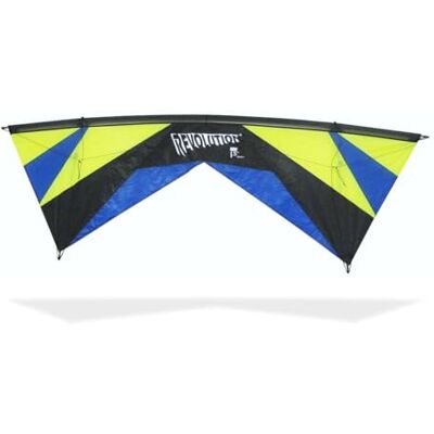 Revolution Kites Kite Reflex Experience, EXP Lim/Blu, Lime/Blue/Black Revolution Kites Kite Reflex Experience, EXP Lim/Blu, Lime/Blue/Black
