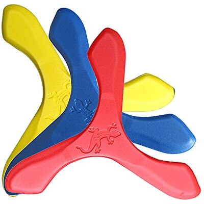 LMI ET FOX LMI Fox – Boomerang Outdoor Game, Jay D, Foam, Yellow, Blue and Red LMI ET FOX LMI Fox – Boomerang Outdoor Game, Jay D, Foam, Yellow, Blue and Red
