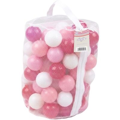 Mookie Activo 100 Pink & White Playballs with Zip Storage Bag Mookie Activo 100 Pink & White Playballs with Zip Storage Bag