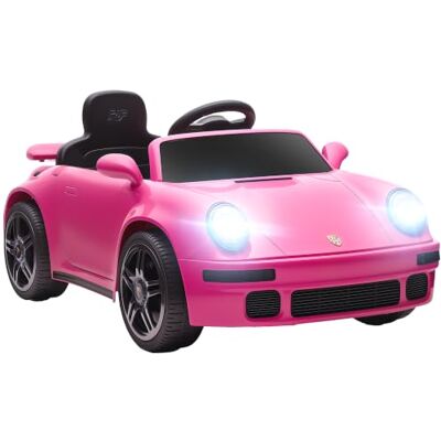AIYAPLAY Licensed RUF CTR 2017-Yellowbird Electric Car for Kids 12V Pink Ride On Car, Remote Control, Soft Start, MP3 Player, LED Lights, Horn AIYAPLAY Licensed RUF CTR 2017-Yellowbird Electric Car for Kids 12V Pink Ride On Car, Remote Control, Soft Start, MP3 Player, LED Lights, Horn