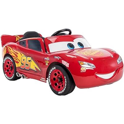 Huffy Disney Cars Lightning McQueen Electric Ride On Car 6v Battery Powered Motorised Car Fun + Sounds + Lights, Red Huffy Disney Cars Lightning McQueen Electric Ride On Car 6v Battery Powered Motorised Car Fun + Sounds + Lights, Red