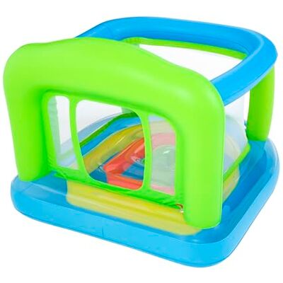 Bestway Jump-O-Rama Inflatable Bounce House, Kids Bouncy Castle Play Area, Mesh Safety Walls, Indoor Outdoor Soft Play Bouncer Bestway Jump-O-Rama Inflatable Bounce House, Kids Bouncy Castle Play Area, Mesh Safety Walls, Indoor Outdoor Soft Play Bouncer