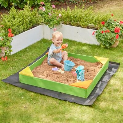 Liberty House Toys Children's Basic Sandpit with Cover Liberty House Toys Children's Basic Sandpit with Cover