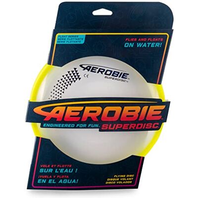 Aerobie Superdisc Outdoor Flying Disc Yellow (Styles Vary) Aerobie Superdisc Outdoor Flying Disc Yellow (Styles Vary)