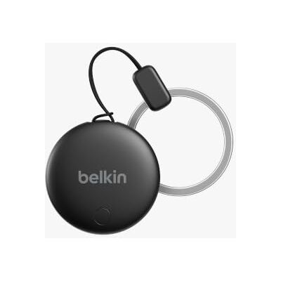 Belkin SureFind Spot Tracker, Apple Find My & Google's Find Hub Black Dual Ecosystem Finder, Bluetooth Locator, Tracking Tag for Key/Luggage/Bag, 85dB Alert, Water-Resistant, Replaceable Battery Belkin SureFind Spot Tracker, Apple Find My & Google's Find Hub Black Dual Ecosystem Finder, Bluetooth Locator, Tracking Tag for Key/Luggage/Bag, 85dB Alert, Water-Resistant, Replaceable Battery