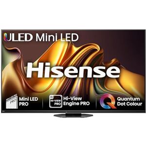 Hisense 65 Inch Mini-LED Smart TV 65U8NQTUK, Quantum Dot Colour, Dolby Vision IQ & Atmos, iMax Enhanced, 2.1.2 Channel Speakers and Vidaa OS with Freely, Youtube, Netflix and Disney+ (2024 Model) Hisense 65 Inch Mini-LED Smart TV 65U8NQTUK, Quantum Dot Colour, Dolby Vision IQ & Atmos, iMax Enhanced, 2.1.2 Channel Speakers and Vidaa OS with Freely, Youtube, Netflix and Disney+ (2024 Model)