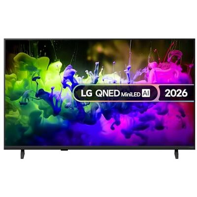 LG 43QNED7EB3C QNED MiniLED AI 4K Smart TV QNED7E, α7 Processor Gen9, 60Hz, HDR10, Filmmaker Mode™, Google Cast, Apple AirPlay 2, Model Year 2026 LG 43QNED7EB3C QNED MiniLED AI 4K Smart TV QNED7E, α7 Processor Gen9, 60Hz, HDR10, Filmmaker Mode™, Google Cast, Apple AirPlay 2, Model Year 2026