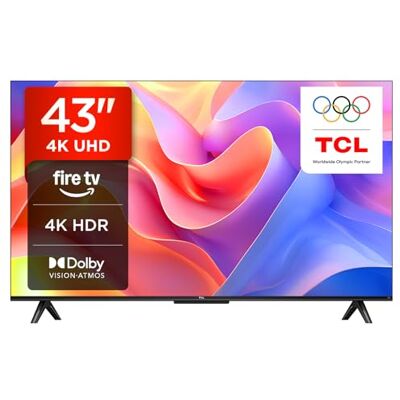 TCL 43PF650K 43-inch 4K Ultra HD, HDR TV, Smart LED Fire TV (Dolby Vision, Dolby Atmos, DTS, HDR 10, Alexa built-in, Airplay2, Miracast) TCL 43PF650K 43-inch 4K Ultra HD, HDR TV, Smart LED Fire TV (Dolby Vision, Dolby Atmos, DTS, HDR 10, Alexa built-in, Airplay2, Miracast)