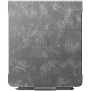 Amazon Kindle Scribe Premium Leather Folio Case with Magnetic Attach (only fits Kindle Scribe), slim and lightweight cover, Good Grey Amazon Kindle Scribe Premium Leather Folio Case with Magnetic Attach (only fits Kindle Scribe), slim and lightweight cover, Good Grey