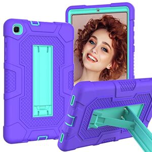 YEOU Samsung Tab A 8.0(2019) T290/T295 Case with Kickstand, Heavy Duty Shockproof Hard Hybrid Triple Layer Protective Soft Shell Apple Tablet Silicone Case (Purple+Mint Green) YEOU Samsung Tab A 8.0(2019) T290/T295 Case with Kickstand, Heavy Duty Shockproof Hard Hybrid Triple Layer Protective Soft Shell Apple Tablet Silicone Case (Purple+Mint Green)