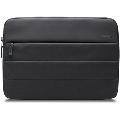 Kensington EQ 14" Laptop Sleeve Protective with Internal Padded Compartment to Protect your Laptop or Tablet, Made from 58% Post-Consumer Recycled Polyester for Devices Up to 14" (K60394WW) Kensington EQ 14" Laptop Sleeve Protective with Internal Padded Compartment to Protect your Laptop or Tablet, Made from 58% Post-Consumer Recycled Polyester for Devices Up to 14" (K60394WW)