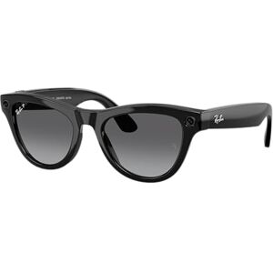Ray-Ban Meta (Gen 2) Skyler AI Glasses for Men, Women — 12 MP Ultra-Wide Camera, 3K Ultra HD Video, Open-Ear Audio, Meta AI — 2X Battery Life — Shiny Black/Polar Gradient Graphite Lenses Ray-Ban Meta (Gen 2) Skyler AI Glasses for Men, Women — 12 MP Ultra-Wide Camera, 3K Ultra HD Video, Open-Ear Audio, Meta AI — 2X Battery Life — Shiny Black/Polar Gradient Graphite Lenses