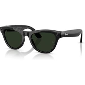 Ray-Ban Meta (Gen 2), Skyler, Shiny Black, Transitions® Graphite Green Lenses Ray-Ban Meta (Gen 2), Skyler, Shiny Black, Transitions® Graphite Green Lenses