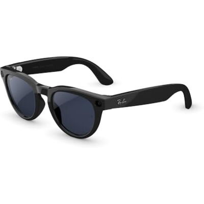 Ray-Ban Meta Gen 2 Headliner AI Glasses for Men & Women Matte Black 12MP Camera, 3K Ultra HD Video, Voice Command, Open-Ear Audio, 8H Battery, Meta AI App Transitions® Clear to Sapphire Ray-Ban Meta Gen 2 Headliner AI Glasses for Men & Women Matte Black 12MP Camera, 3K Ultra HD Video, Voice Command, Open-Ear Audio, 8H Battery, Meta AI App Transitions® Clear to Sapphire