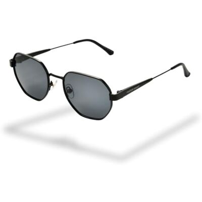 Foster Grant Polarised Men's Sunglasses – Sleek Black Metal Frame with Smoke Lenses, UV Protection & Scratch-Resistant Coating for Everyday Style, Outdoor Activities & Glare Reduction Foster Grant Polarised Men's Sunglasses – Sleek Black Metal Frame with Smoke Lenses, UV Protection & Scratch-Resistant Coating for Everyday Style, Outdoor Activities & Glare Reduction