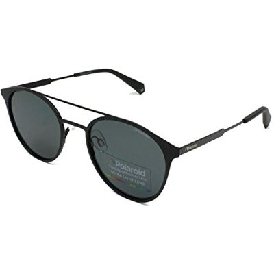 Polaroid Pld 2052/s 807/M9 BLACK Sunglasses Unisex Steel, Standard, 51 Polaroid Pld 2052/s 807/M9 BLACK Sunglasses Unisex Steel, Standard, 51