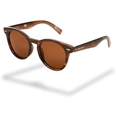 Foster Grant Polarised Sunglasses for Women – Round Brown Frame with UV Protection, Scratch-Resistant Lenses & Impact-Resistant Design for Everyday Style, Outdoor Activities & Sun Protection Foster Grant Polarised Sunglasses for Women – Round Brown Frame with UV Protection, Scratch-Resistant Lenses & Impact-Resistant Design for Everyday Style, Outdoor Activities & Sun Protection