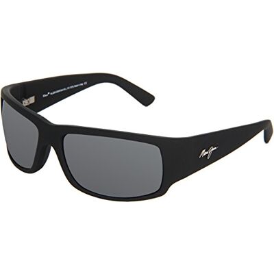 Maui Jim GREY WORLD CUP BLK MATTE RUBB Maui Jim GREY WORLD CUP BLK MATTE RUBB