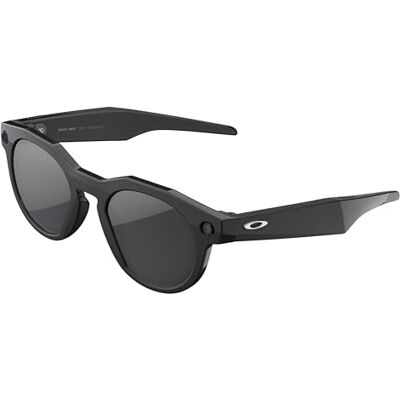 OAKLEY Meta HSTN AI Glasses for Men & Women Sport & Lifestyle Black 13 MP Camera, 60 FPS Video, Voice Command, Open-Ear Audio, 8H Battery, Meta AI App Prizm™ Black Polarized Lenses OAKLEY Meta HSTN AI Glasses for Men & Women Sport & Lifestyle Black 13 MP Camera, 60 FPS Video, Voice Command, Open-Ear Audio, 8H Battery, Meta AI App Prizm™ Black Polarized Lenses