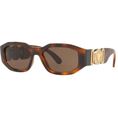 Versace 0VE4361 521773 53 (VER10) Men's Havana Sunglasses Versace 0VE4361 521773 53 (VER10) Men's Havana Sunglasses