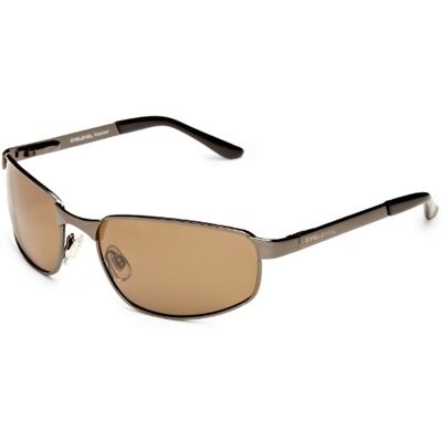 Eyelevel Genoa Polarised Unisex Sunglasses Classic Sunglasses in Brown With UV400 Protection & CAT3 Lens Eyelevel Genoa Polarised Unisex Sunglasses Classic Sunglasses in Brown With UV400 Protection & CAT3 Lens