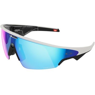 Oakley Meta Vanguard AI Glasses for Men, Women — Performance Sport Eyewear — 12 MP Camera, 3K Ultra HD, Garmin, IP67 Waterproof — White/Prizm™ Sapphire Lenses Oakley Meta Vanguard AI Glasses for Men, Women — Performance Sport Eyewear — 12 MP Camera, 3K Ultra HD, Garmin, IP67 Waterproof — White/Prizm™ Sapphire Lenses