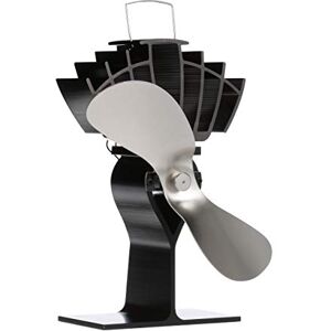 Ecofan 810CAKBX Heat Powered Wood Stove Fan, Nickel, Bilingual, Medium Ecofan 810CAKBX Heat Powered Wood Stove Fan, Nickel, Bilingual, Medium