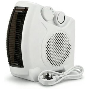 Ventox Fan Electric Heater 2000W with 2 Heat Settings & Fan Mode, Adjustable Thermostat, Energy Efficient, Overheat Protection, Portable Heater for Home & Office (Flat) Ventox Fan Electric Heater 2000W with 2 Heat Settings & Fan Mode, Adjustable Thermostat, Energy Efficient, Overheat Protection, Portable Heater for Home & Office (Flat)
